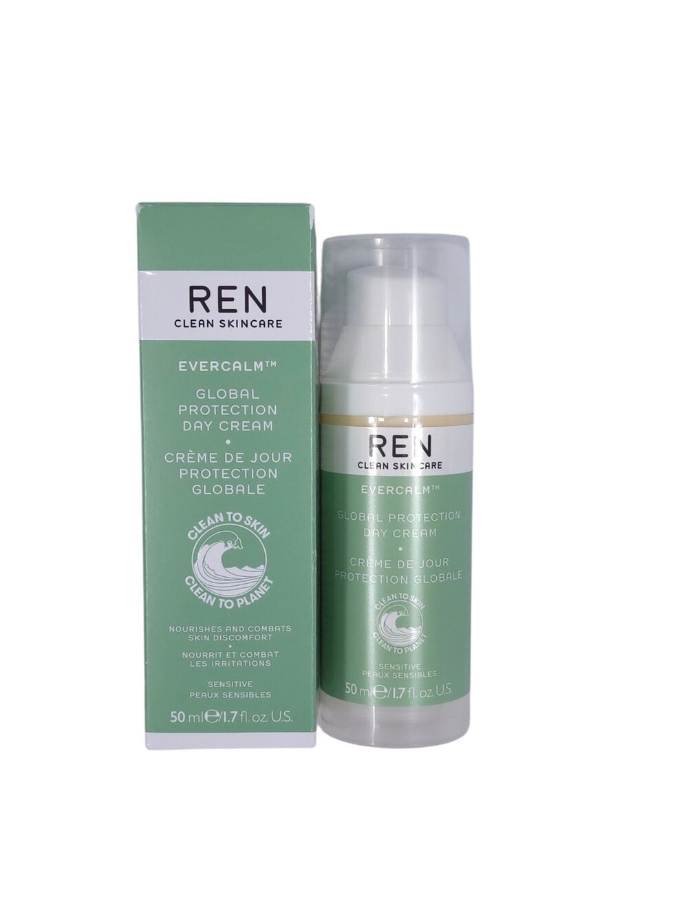 Ren Clean Skincare Evercalm Global Protection Day Cream